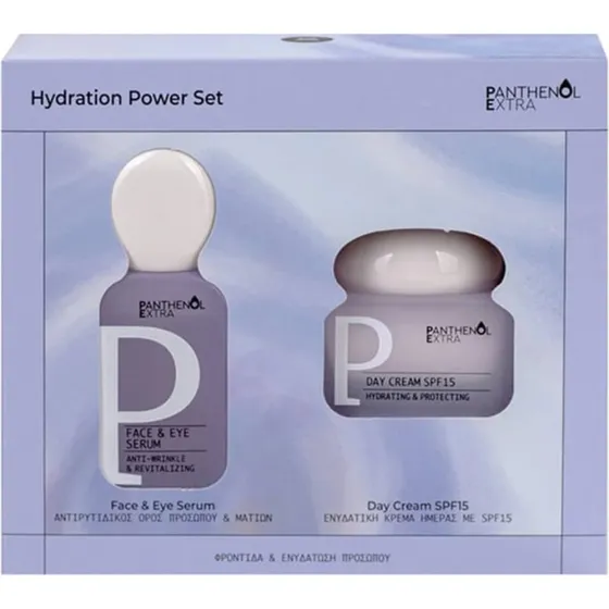 Panthenol Extra Promo Pack: Serum & Tagescreme SPF15 Set