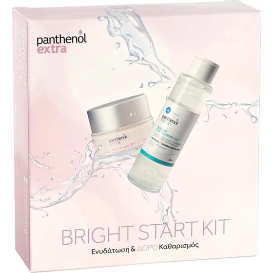 Panthenol Extra Promo Pack: Tagescreme SPF15 (50ml) & Micellar Cleanser (100ml)