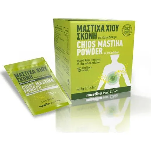 PharmaQ Mastiha Chia Pulver – 15 Säckchen aus Chios