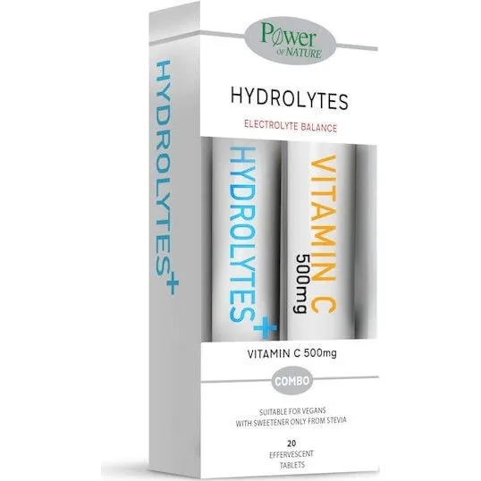 Power Health Hydrolyte & Vitamin C Orange Brausetabletten (2x10 Stk.)