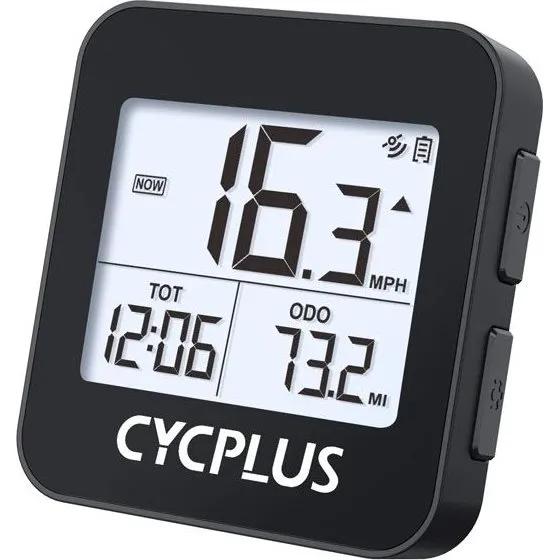 Cycplus G1 Mini Fahrradcomputer GPS-Wireless, schwarz