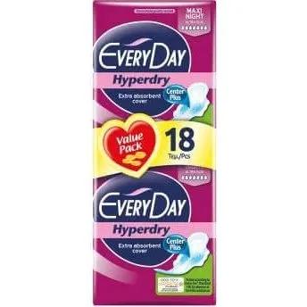 EVERY DAY Hyperdry Wings Ultra Plus Maxi Night (18 Stück)