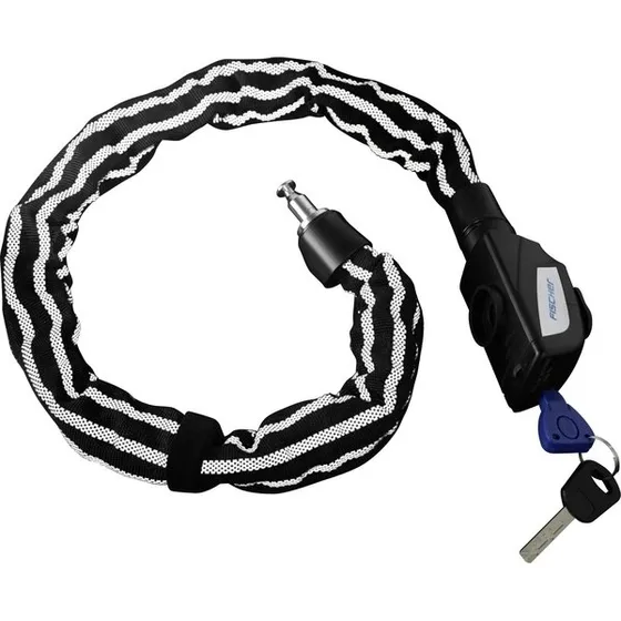 FISCHER Kettenschloss Reflex 800 mm 8 mm Schwarz