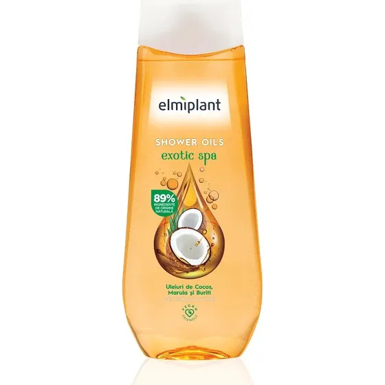 Elmiplant Exotic Spa Duschgel mit Kokosnuss, Marula & Buriti, 400 ml