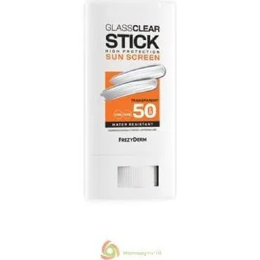FREZYDERM Glassclear Stick SPF 50 - Transparenter Sonnenschutzstick