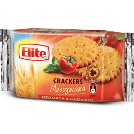 Elbisco Elite Mediterrane Cracker mit Tomate und Basilikum, 105 g