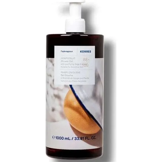 KORRES Renewing Body Cleanser Duschgel Grapefruit 1000ml