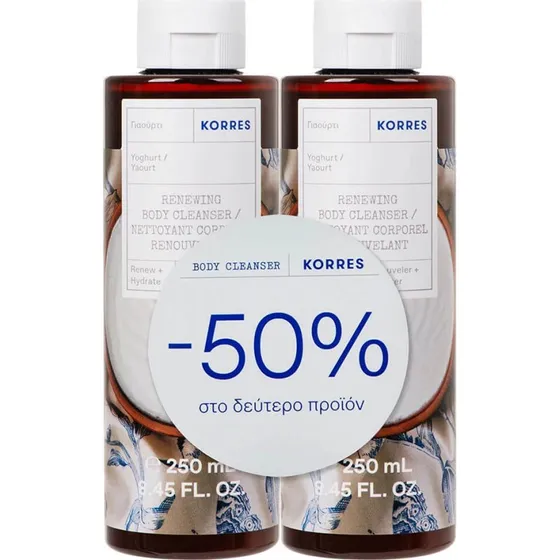 Korres Duschgel Joghurt 2x250ml Set