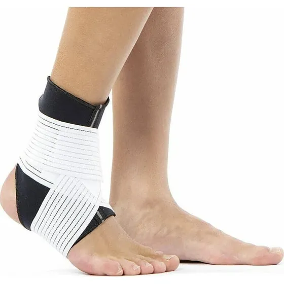 ANATOMIC HELP 0031 Neoprenpflaster mit 2 Kordeln, Schwarz