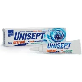 INTERMED Unisept Oral Gel für Mundgeschwüre & Wunden, 30g