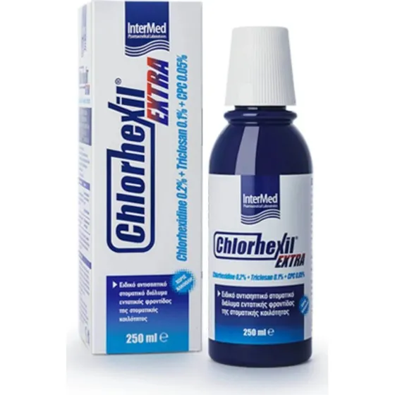 INTERMED Chlorhexil Extra Mundspülung für die Intensivpflege 250ml
