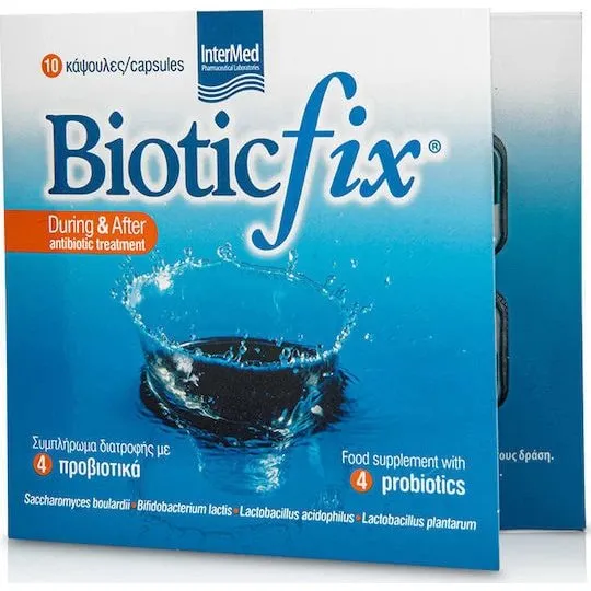 InterMed Bioticfix Probiotikum für Darm- & Vaginalflora (10 Kapseln)