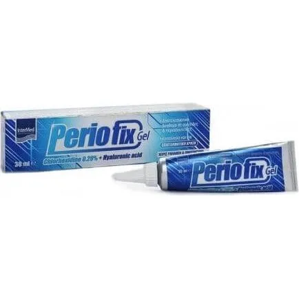 INTERMED Periofix Gel 0,20% mit Chlorhexidin & Hyaluronsäure 30ml