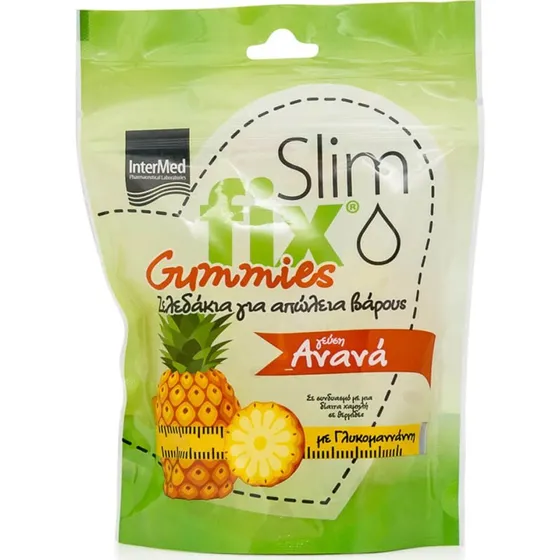 Intermed Slim Fix Ananas-Gummis, 42 Stück