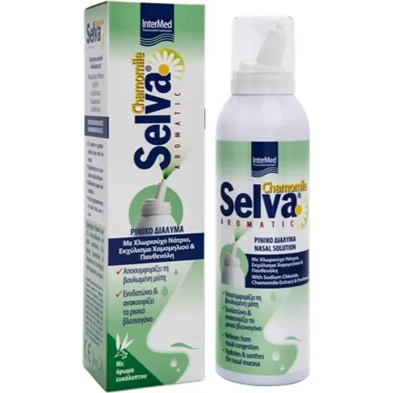 INTERMED Selva Kamille Isotonisches Nasenspray mit Eukalyptus 150ml