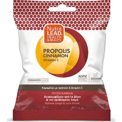 PHARMALEAD Propolis & Vitamin C Bonbons mit Zimt, 40g