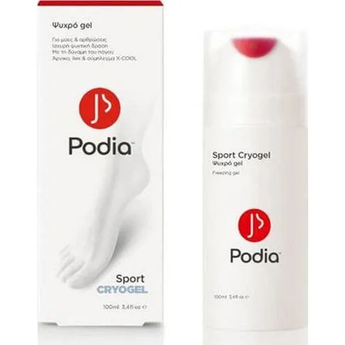 Podia Sport Cryogel Kryotherapie-Gel für Muskel- und Gelenkschmerzen 100ml