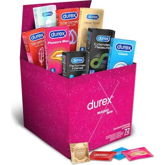 Durex Magic Box Kondom-Set, 72 Stück