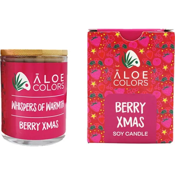 Aloe+ Colors Sojakerze Berry Xmas 150g