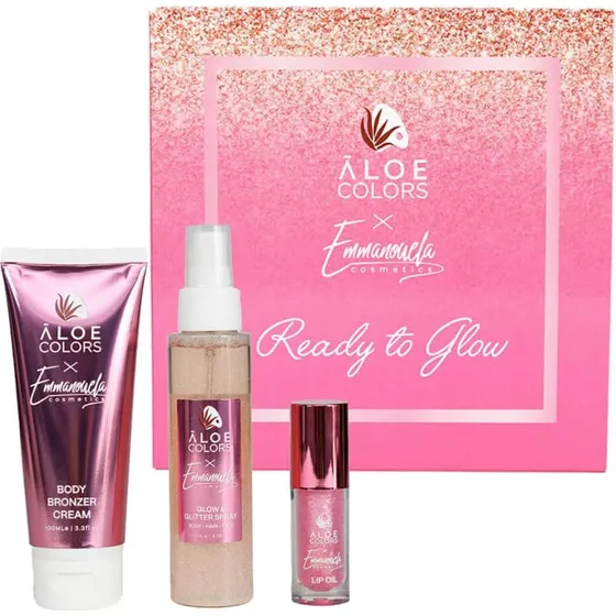 Aloe+ Colors Emmanouela Cosmetics Ready to Glow Set