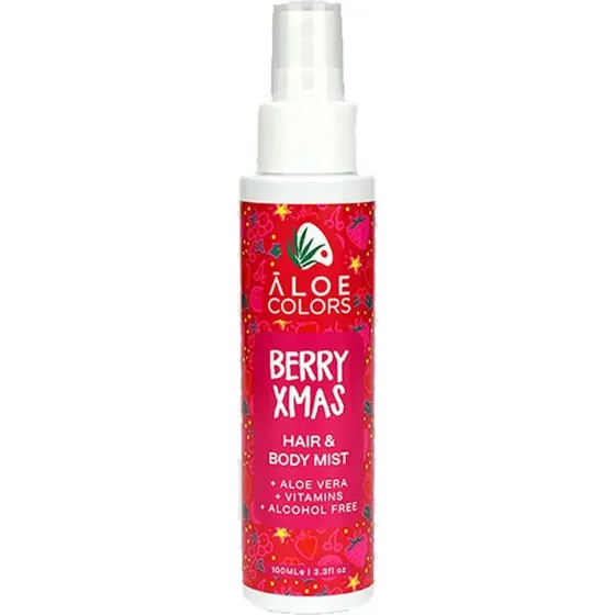 Aloe+ Colors Berry Xmas Haar- und Körperspray 100ml