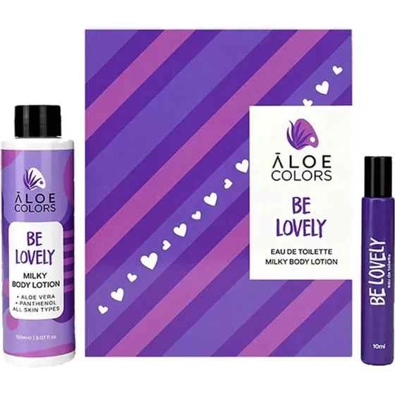 Aloe+ Colors Geschenkset Be Lovely mit Bodylotion & Eau de Toilette