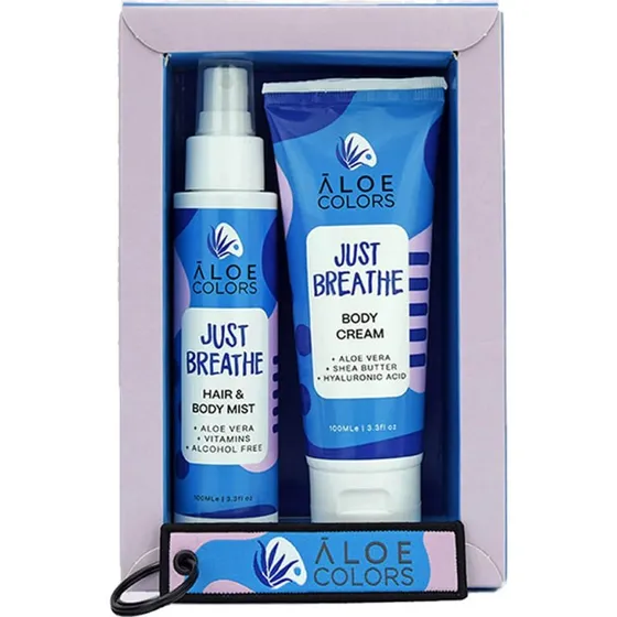 Aloe+ Colors Just Breathe Geschenkset: Spray & Körpercreme (2x 100ml)