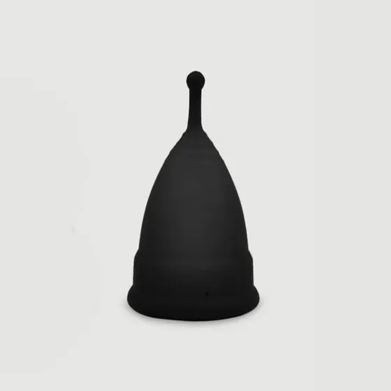 Große Wellness Menstruationstasse - Schwarz