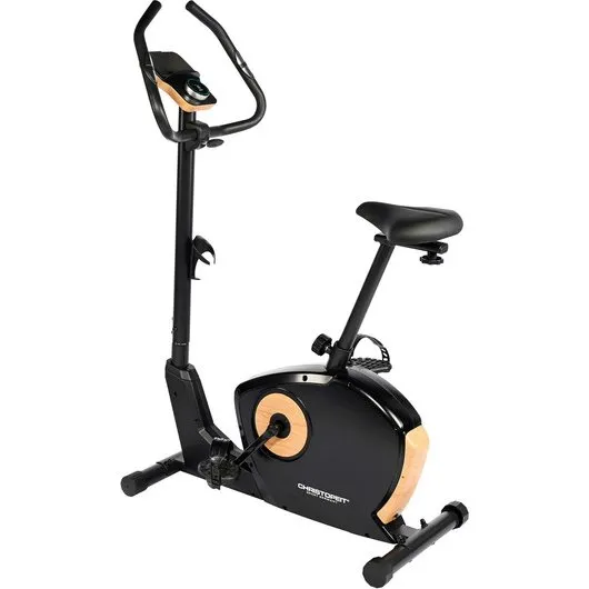 Christopeit Sport Ergometer ET 3.1 schwarz/holzlook, 120 kg, 32 Stufen