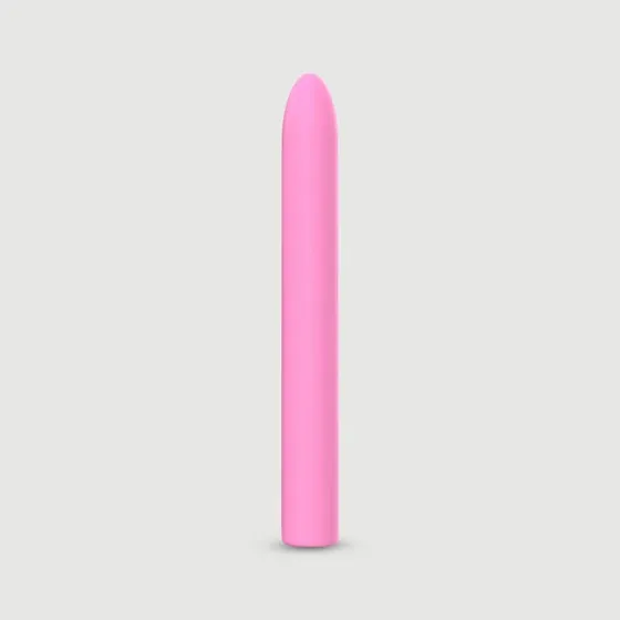 Sexopolis Classic Baby Slim Silikon Vibrator - Rosa
