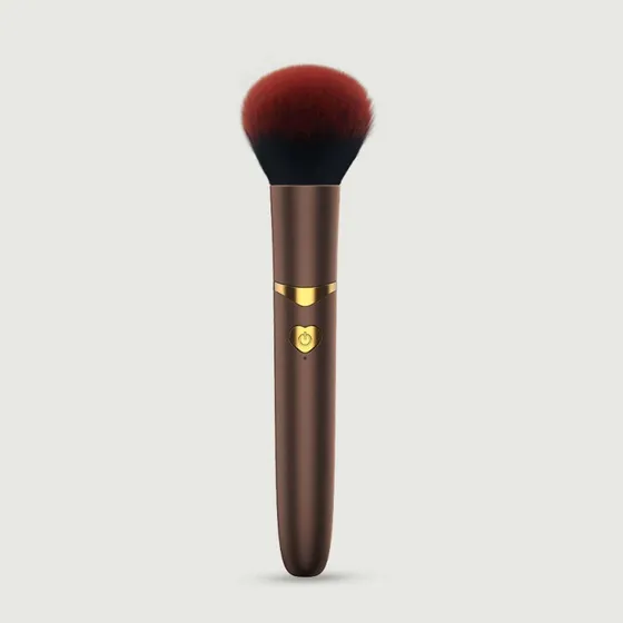 Sexopolis Make Up Pinsel Classic Vibrator - Bronze
