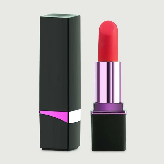 Mini-Vibrations-Lippenstift Diskreter Vibrator - Schwarz