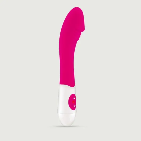 Sexopolis Vibes My First G Wiederaufladbarer Silikon G-Punkt Vibrator - Pink