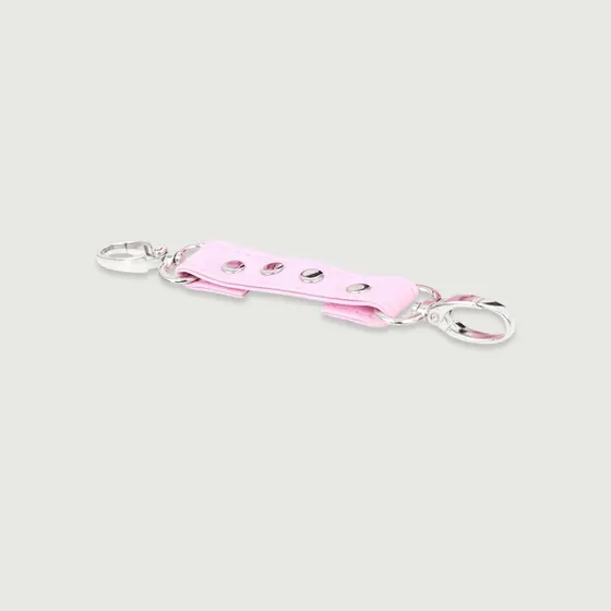 Leder-Verbindungsstange für Handgelenke oder Knöchel - Rosa