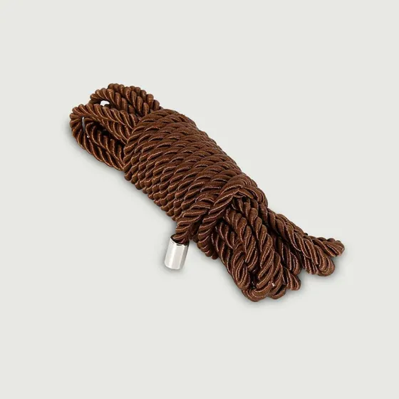 Sexopolis Polyester-Fesselseil 5 m - Braun