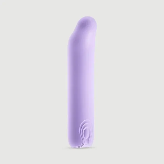 Pointy Mini Flüssigsilikon-Vibrator - Lila