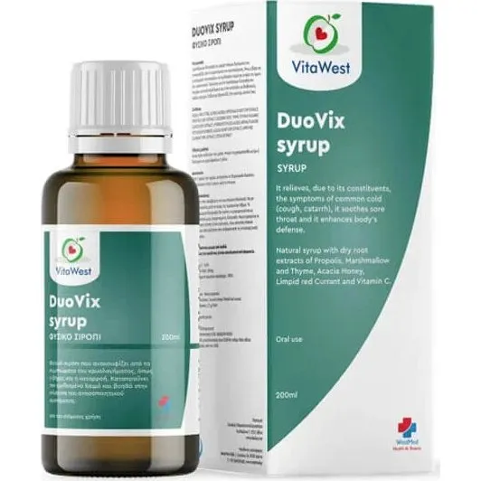 VITAWEST DuoVix Sirup zur Immununterstützung, 200ml