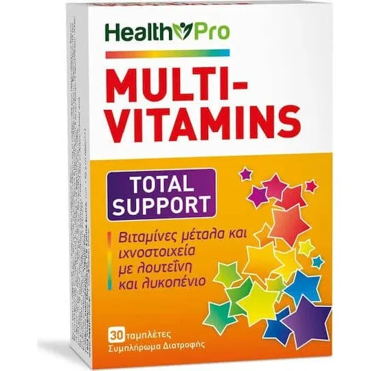 Health Pro Multi-Vitamine Total Support Multivitamin 30 Tabletten