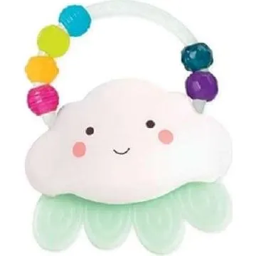B.Toys Norisor Beißspielzeug mit Licht & Regenbogenperlen