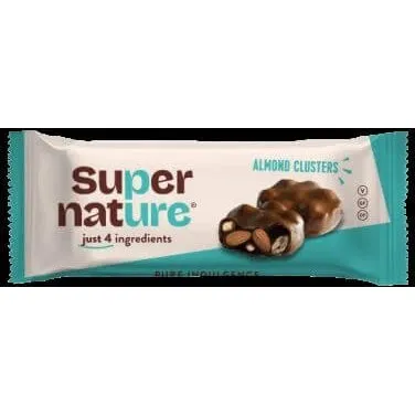 Super Nature Bio-Mandeln mit Schokoladenüberzug, 34 g