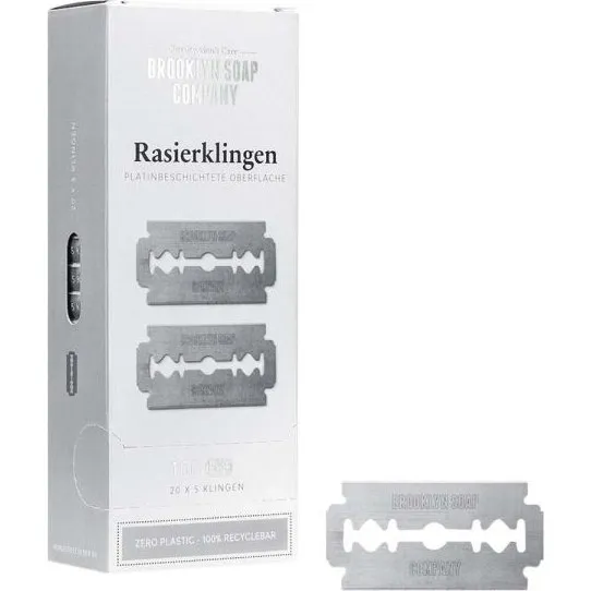 Brooklyn Soap Doppelseitige Rasierklingen