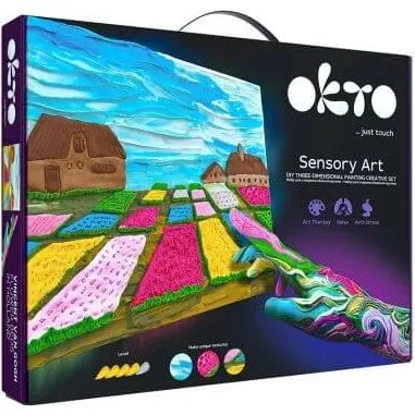 Set creativ Sensory Art Blumenbeete in Holland, 30 x 40 cm