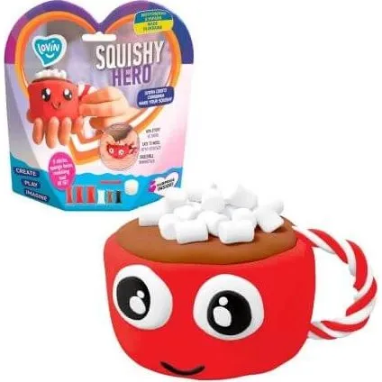 Lovin'do Air Clay Squishy Hero Okto - Modelliermasse Set