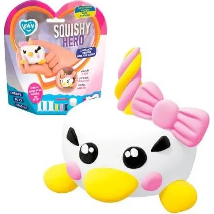 Lovin'do Air Clay Squishy Hero Okto - Kreativ-Set für Kinder