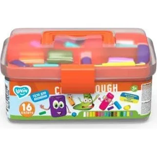 Lovin'Do Knetmasse-Set Okto, 16 Farben mit Formen