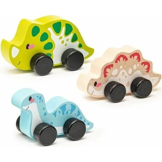 Cubika Holzspielzeug Dinos Familie