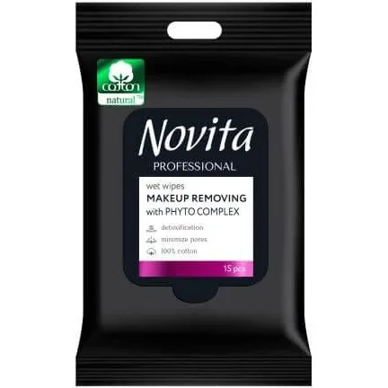 Novita Reinigungs-Feuchttücher mit Phytokomplex, 15 Stück