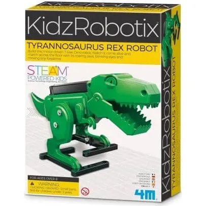 Kidz Robotix T-Rex Roboter-Baukasten für Kinder ab 8 Jahren