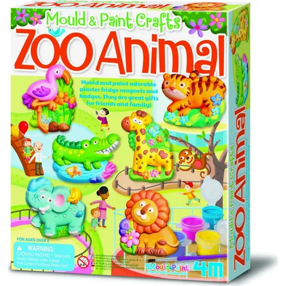 Kreativ-Workshop Modellieren und Malen - Zootiere