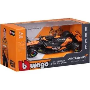 Bburago Oscar Piastri McLaren F1 MCL38 Modellauto 2024 (1:43)